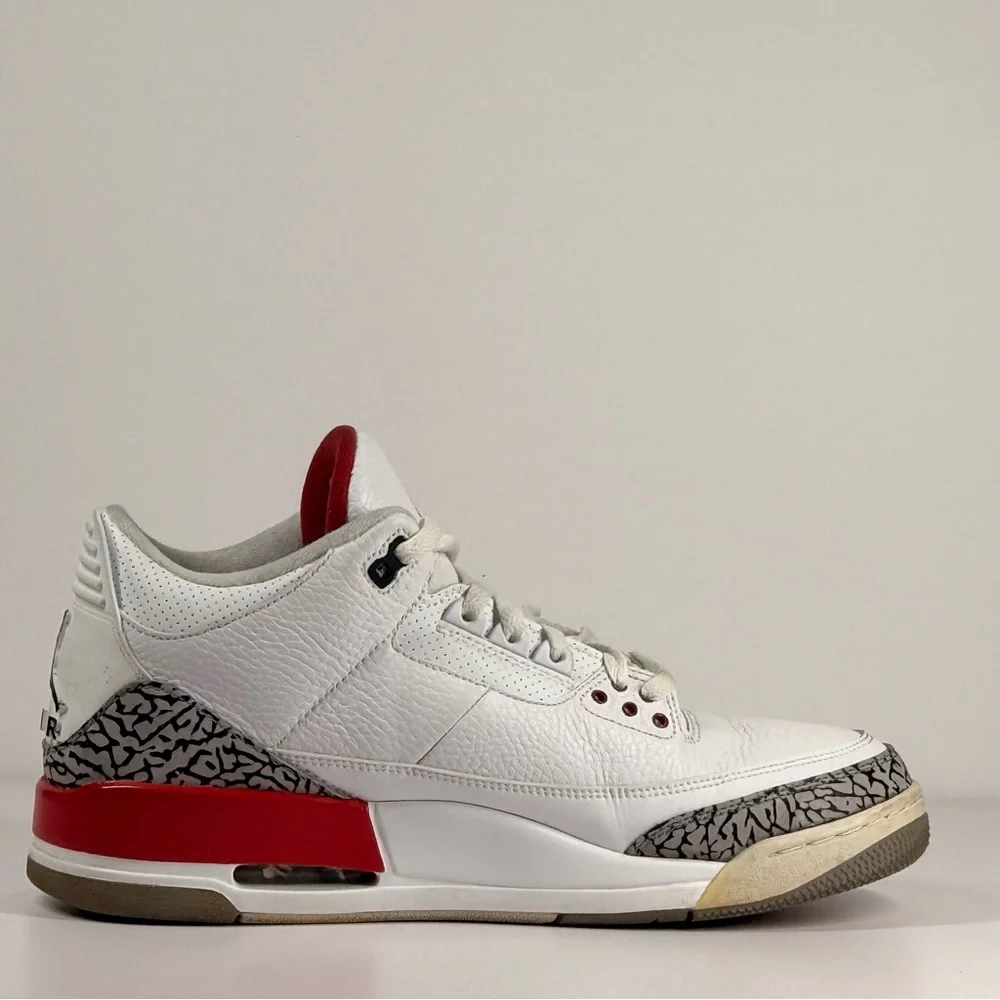 Air Jordan 3 Retro Fire Red Men's Size 12 - Picture 5 of 12